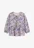 Shirtblouse met een veterdetail, bonprix