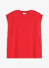 Top met ripstop inzetstuk, bonprix