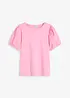 Jersey shirt met biologisch katoen, bonprix