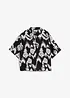 Viscose blouse met korte mouwen, bonprix