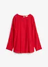 Oversized tuniek van een gestructureerde crinkle viscosemix, bonprix
