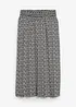 Maxirok van viscose crinkle, bonprix