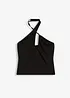 Halter top met cut-out, bonprix
