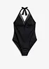 Halter badpak met een diep decolleté, bonprix
