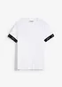 T-shirt van puur biologisch katoen, slim fit, bonprix