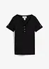 Henley shirt van puur biologisch katoen, bonprix