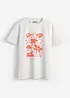 T-shirt met placement-print, bonprix