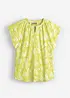 Henley shirt van een zachte viscosemix, bonprix