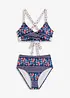 Bralette bikini (2-dlg. set) in wikkellook, bonprix