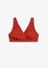 Bralette bikinitop met V-hals, bonprix