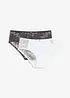 Hipster met kant (set van 2), bonprix