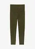Thermo legging van glittergaren, bonprix