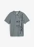 Piqué poloshirt van puur katoen, slim fit, korte mouw, bonprix