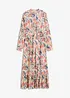 Maxi jurk met een bloemenprint, bonprix