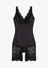 Medium corrigerende body met korte pijpen, bonprix