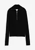 Geribd shirt in een zachte viscosemix, bonprix