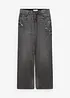 Baggy jeans, mid waist, bonprix