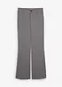 Flared broek met hoge taille, bonprix
