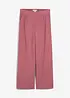 Cropped broek van zachte viscose mix, bonprix