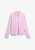 Satijnen blouse in een viscosemix, bonprix