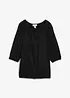 Katoenen shirtblouse met carréhals, halflange mouw, bonprix