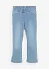 Mid waist bootcut jeans met comfy tailleband, bonprix
