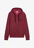 Sweatvest met capuchon in washed out look, bonprix