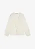 Chiffon blouse met volants, bonprix