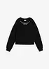 Oversized sweater van katoen, bonprix