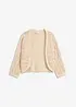 Bolero in gehaakte look, halflange mouw, bonprix