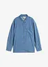 Oversized spijkerblouse van biologisch katoen, bonprix