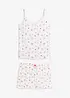 Geribde shortama (2-dlg.), bonprix
