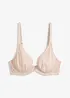 Triangel bh met gebloemd kant, bonprix