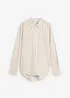 Overhemdblouse met zijde, bonprix