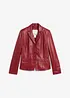 Korte blazer van lamsnappa, bonprix