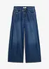 Wide leg jeans mid waist, bonprix