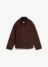 Twill jas met kraag van corduroy, bonprix
