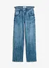 Wide leg jeans, mid waist, bonprix