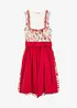 Dirndl met geborduurde schort (2-dlg. set), bonprix