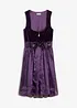 Dirndl met fluweel in midi lengte (2-dlg. set), bonprix