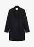 Korte coat in wollen look, bonprix