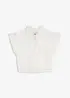 Dirndl blouse van delicate tule met stippenpatroon, bonprix