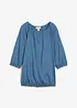 Katoenen shirtblouse met carréhals, halflange mouw, bonprix
