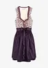Dirndl met schort met borduursel (2-dlg. set), bonprix