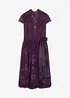Dirndl met borduursel en fluwelen rok (2-dlg. set), bonprix