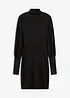Gebreide jurk met col, bonprix