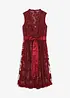 Dirndl met borduursel en fluwelen rokdeel (2-dlg. set), bonprix