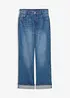 Wide leg jeans low waist, bonprix