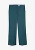 Flared broek met wol, bonprix