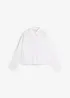 Overhemdblouse met zijde, bonprix